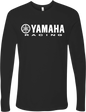 Yamaha Racing Long-Sleeve T-Shirt by Yamaha Apparel - Black, Large (Part Number: NP21S-M1785-L)