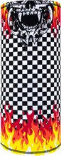 ZAN HEADGEAR Motley Tube® Sportflex® Neck Tube TL450 with 50+ UV Protection and Checkered Flames Design