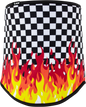 ZAN HEADGEAR SportFlex® Checkered Flames Neck Gaiter WFL450