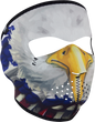 ZAN HEADGEAR Face Mask - USA Eagle WNFM454 for Full Face and Ear Coverage
