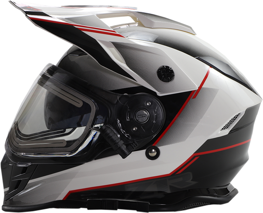Z1R Range Snow Helmet - Bladestorm - Electric - Dual Pane - Black/Red/White - XS 0101-14053
