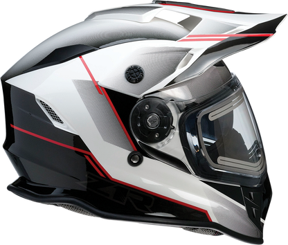 Z1R Range Snow Helmet - Bladestorm - Electric - Dual Pane - Black/Red/White - XS 0101-14053