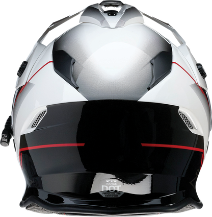 Z1R Range Snow Helmet - Bladestorm - Electric - Dual Pane - Black/Red/White - XS 0101-14053