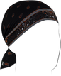 ZAN HEADGEAR Flydanna® SportFlex® Black and Orange Classic Bandana ZL197