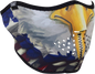 ZAN HEADGEAR Neoprene Half Mask - USA Eagle WNFM454H