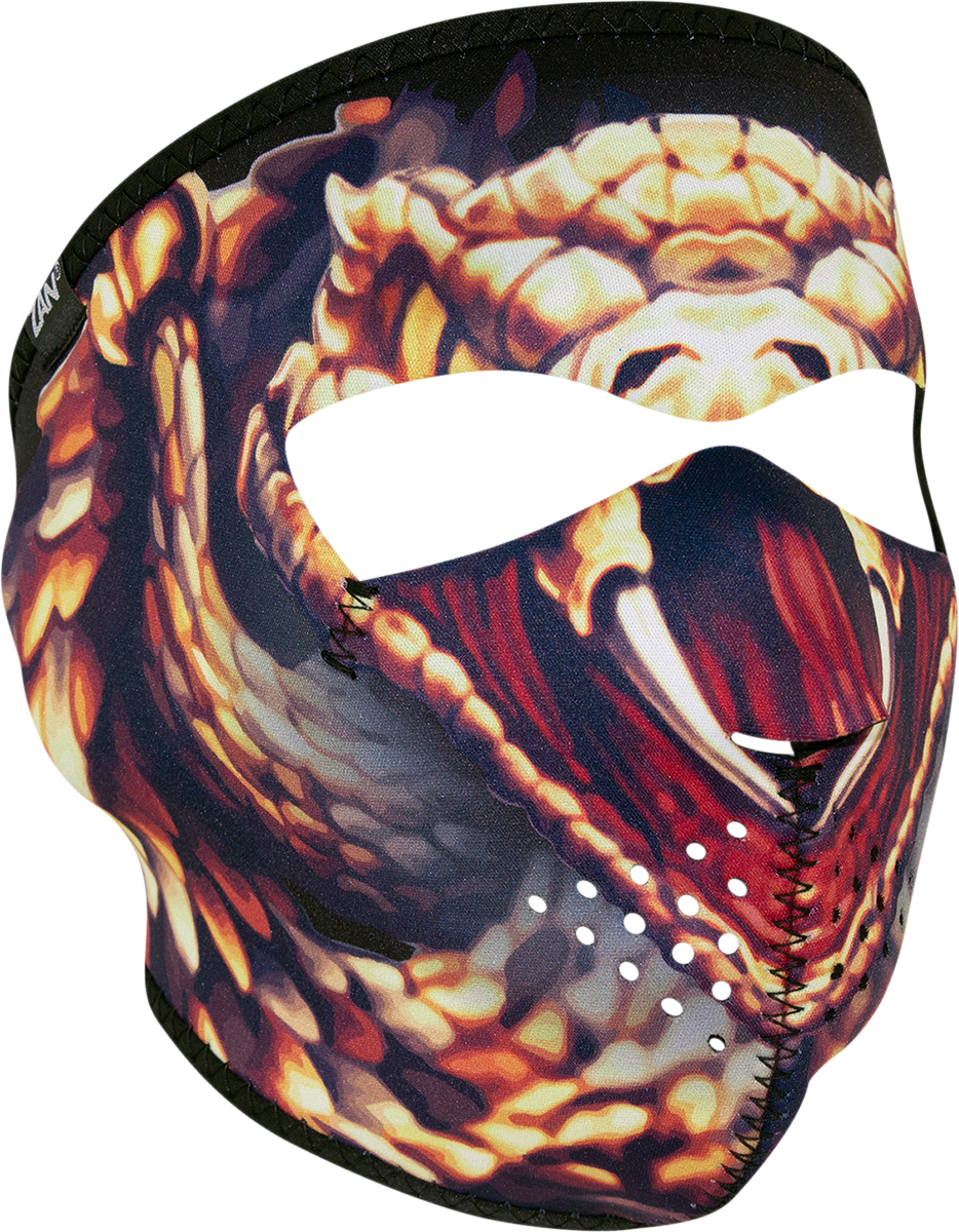 ZAN HEADGEAR Snake Face Mask WNFM475 – Full Coverage Neoprene Face and Ear Mask