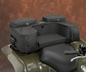 MOOSE OFFROAD Ozark Rear Rack Bag - Black 3505-0212