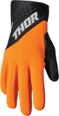 THOR Spectrum Cold Weather Gloves - Orange/Black - XS 3330-6746