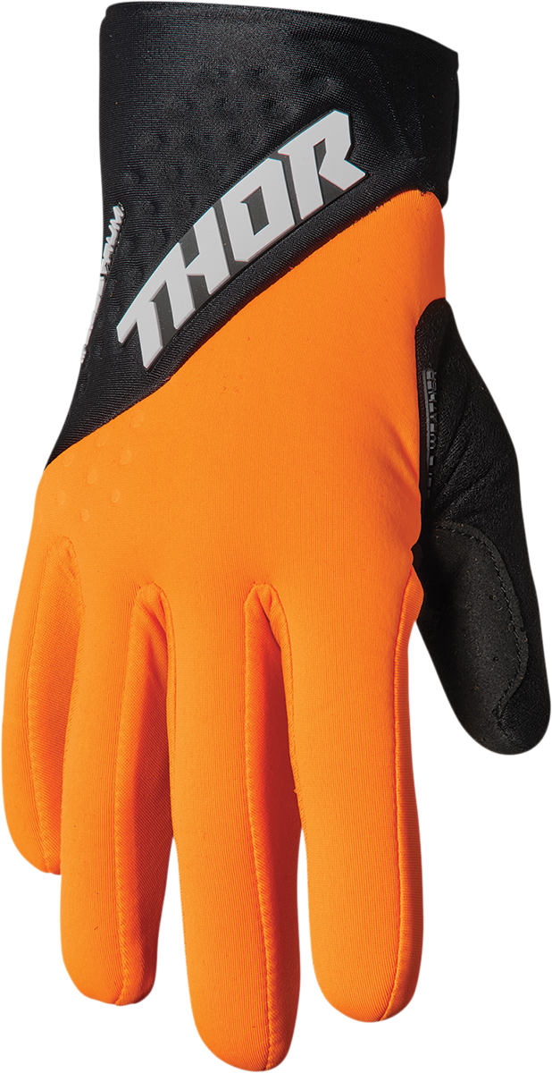 THOR Spectrum Cold Weather Gloves - Orange/Black - Large 3330-6749
