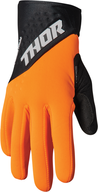 THOR Spectrum Cold Weather Gloves - Orange/Black - XL 3330-6750