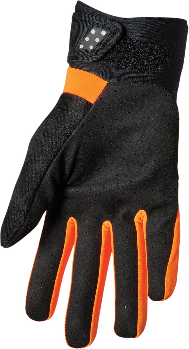 THOR Spectrum Cold Weather Gloves - Orange/Black - XS 3330-6746