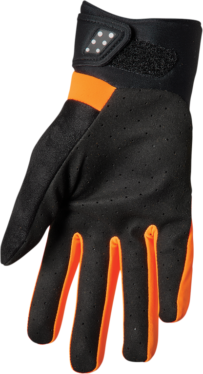 THOR Spectrum Cold Weather Gloves - Orange/Black - XS 3330-6746
