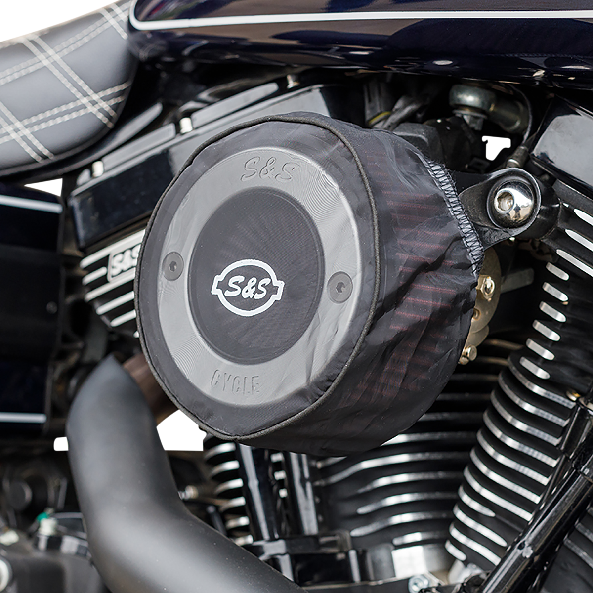 S&S CYCLE Air Filter Pre-Filter - Air Stinger™ - Round 170-0748