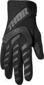 THOR Youth Spectrum Gloves - Black - Small 3332-1594