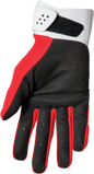 THOR Youth Spectrum Gloves - Red/White - Medium 3332-1610