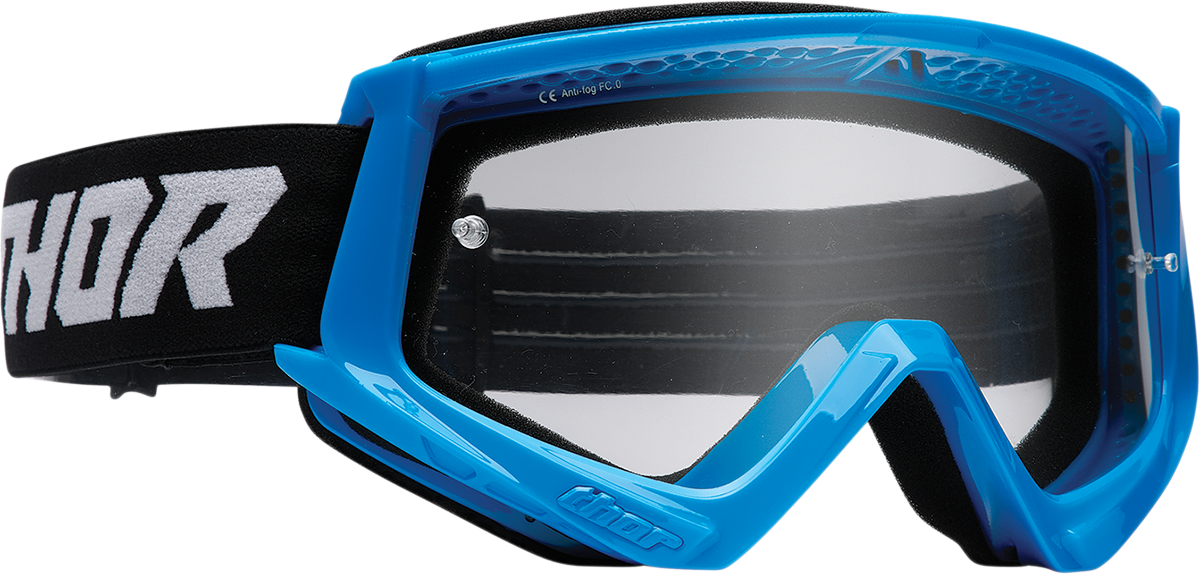 THOR Youth Combat Goggle - Racer - Blue/Black 2601-3047