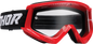 THOR Youth Combat Goggle - Racer - Red/Black 2601-3048