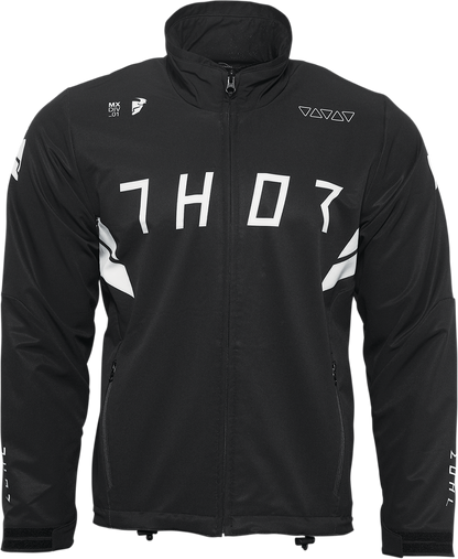 THOR Warmup Jacket - Black/White - Large 2920-0674