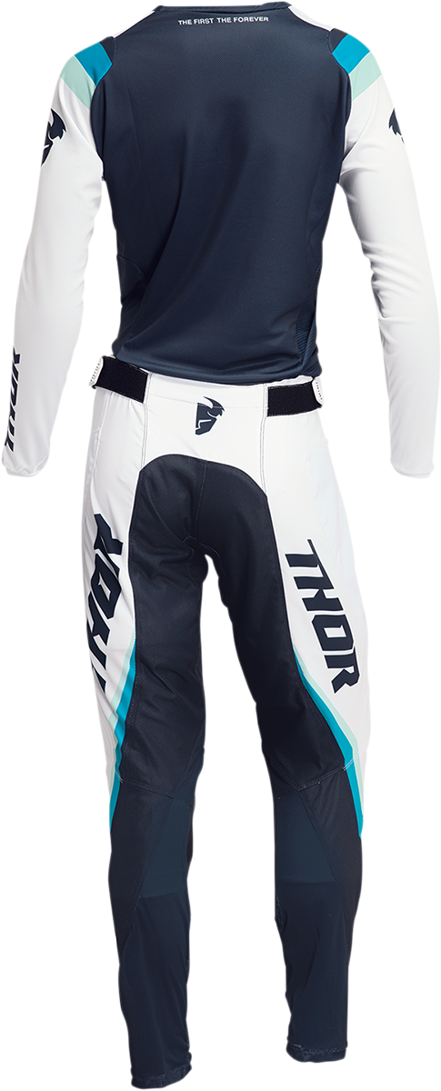 THOR Women's Pulse Rev Pants - White/Midnight - US 5/6 2902-0290