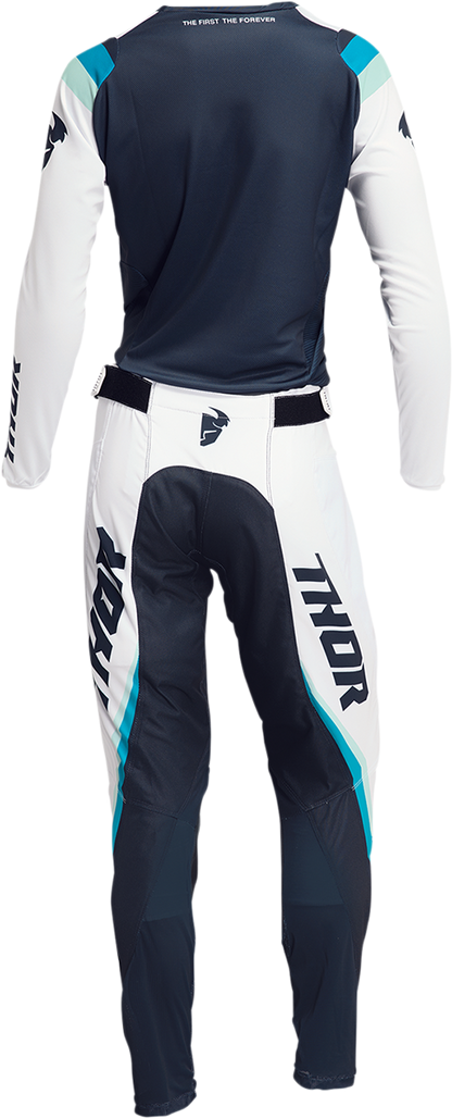 THOR Women's Pulse Rev Pants - White/Midnight - US 5/6 2902-0290