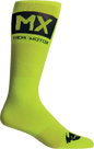 THOR MX Cool Socks - Acid/MIdnight Black - Size 6-9 3431-0665