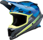 Z1R Rise Helmet - MC - Blue/Hi-Viz - 2XL 0110-7197