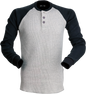Z1R Waffle Long-Sleeve Shirt - Gray - XL 2840-0152