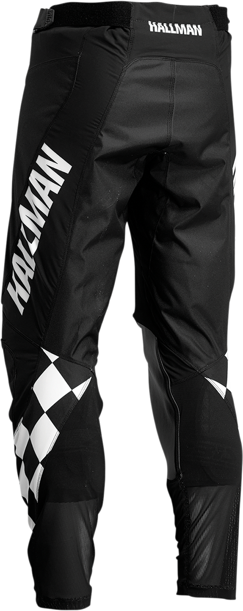 THOR Hallman Differ Cheq Pants - Black/White - US 34 2901-9519