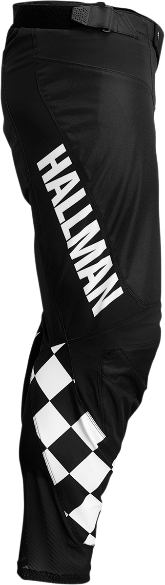 THOR Hallman Differ Cheq Pants - Black/White - US 34 2901-9519