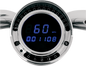 DAKOTA DIGITAL Big Dog Direct Plug-In Speedometer - Blue LED BD-140