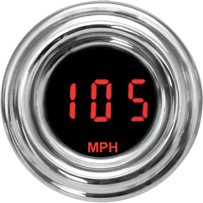 DAKOTA DIGITAL 1-7/8" MPH 4000 Series Speedometer - Retro - Red Display MCL-4013R-R
