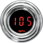 DAKOTA DIGITAL 1-7/8" MPH 4000 Series Speedometer - Retro - Red Display MCL-4013R-R