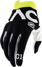100% Racr iTrack Gloves - Black - Small 10015-019-10