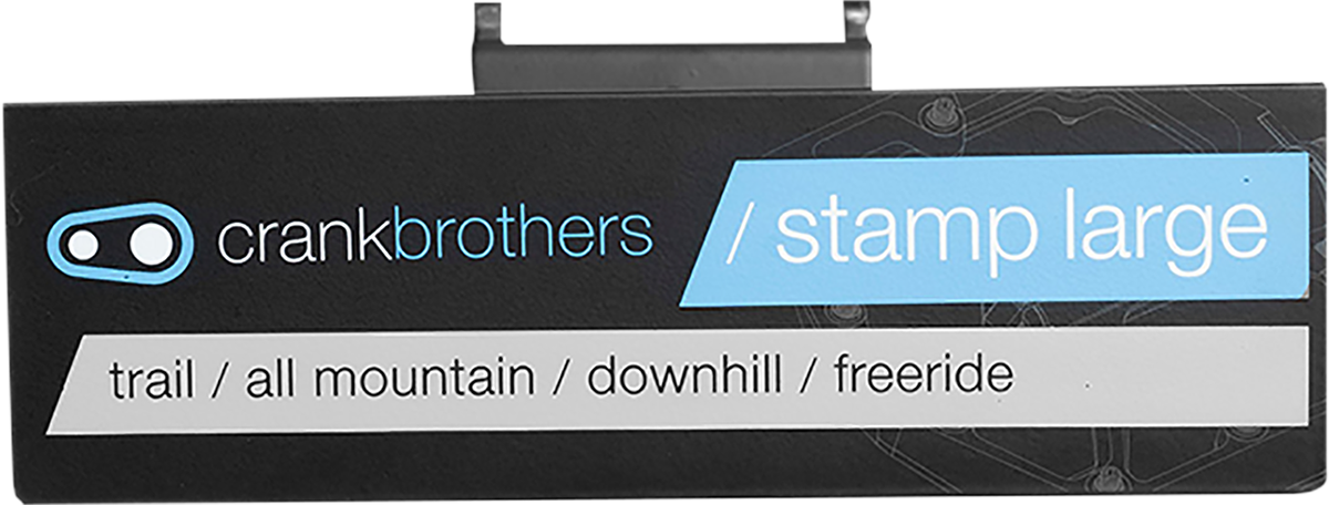 CRANKBROTHERS Stamp Pedal Wall Display - Large 99074