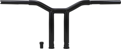BURLY BRAND Dominator Handlebar - Raked - 10" - Black B12-6051B