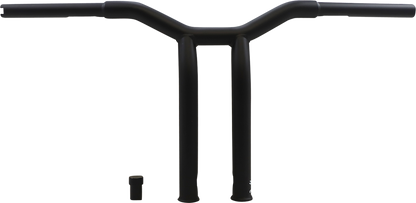 BURLY BRAND Dominator Handlebar - Raked - 12" - Matte Black B12-6052SB