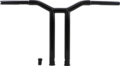 BURLY BRAND Dominator Handlebar - Raked - 14" - Black B12-6053B