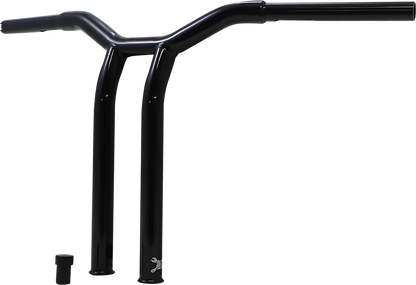 BURLY BRAND Dominator Handlebar - Raked - 14" - Black B12-6053B
