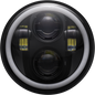 CUSTOM DYNAMICS Headlight - Black CD-575-H-B
