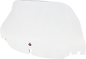 KLOCK WERKS Flare® Windshield - 10-1/2" - Clear - '96-'13 FLH KWW-01-0619-C