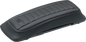 MUSTANG Saddlebag Lid Covers - Black/Red - FL '93-'13 77637AB