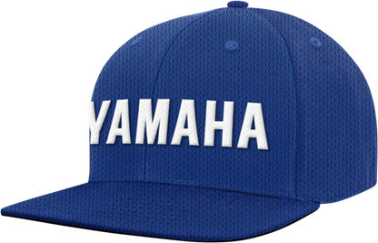 Yamaha Apparel Flat Bill Snapback Hat - Blue NP21A-H2689