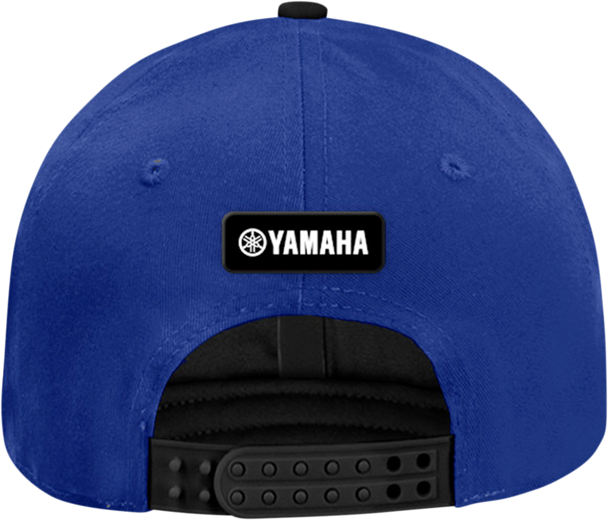 Yamaha Apparel Yamaha Patch Hat - Graphite and Blue NP21A-H2690