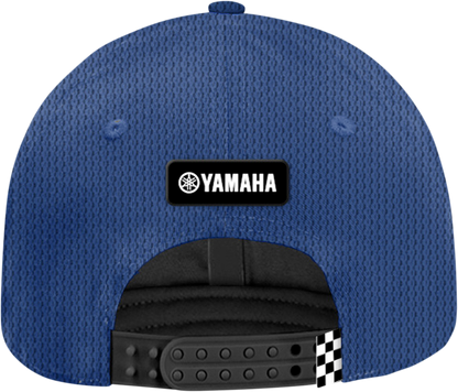 Yamaha Apparel Flat Bill Snapback Hat - Blue NP21A-H2689