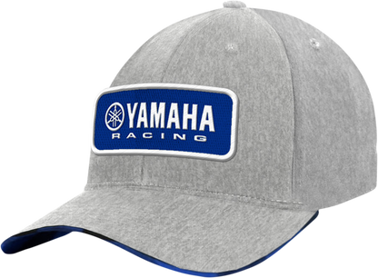 Yamaha Apparel Yamaha Flannel Hat Heather Gray/Blue NP21A-H2737 – Classic Curved Bill Cap