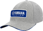 Yamaha Apparel Yamaha Flannel Hat Heather Gray/Blue NP21A-H2737 – Classic Curved Bill Cap
