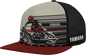 Yamaha Apparel Yamaha Speed Hat - Black and Red Snapback Cap (Part Number NP21A-H2739)