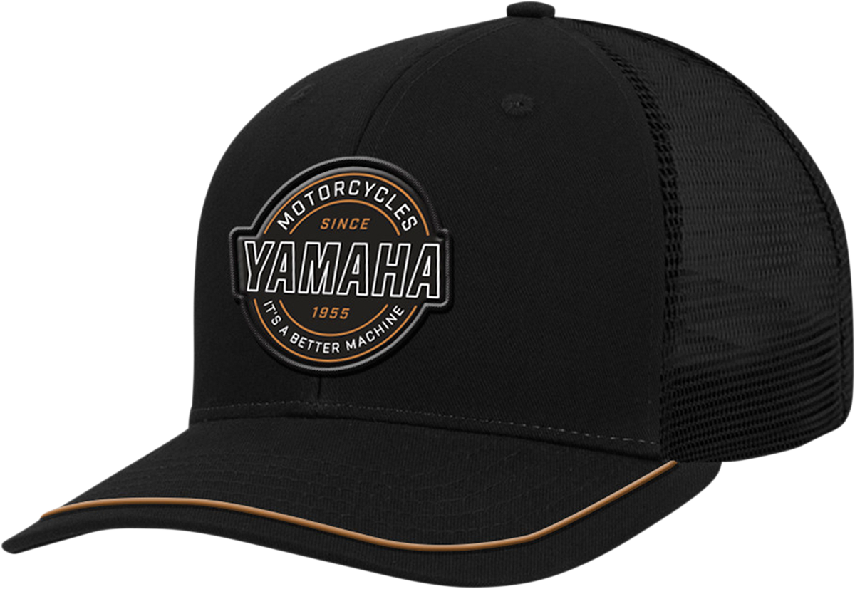 Yamaha Apparel Yamaha Motorcycle Patch Hat - Black NP21A-H2740