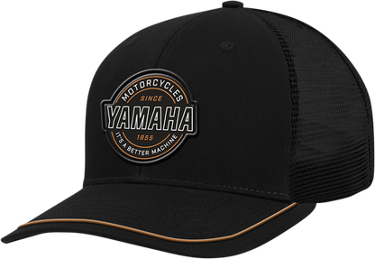 Yamaha Apparel Yamaha Motorcycle Patch Hat - Black NP21A-H2740