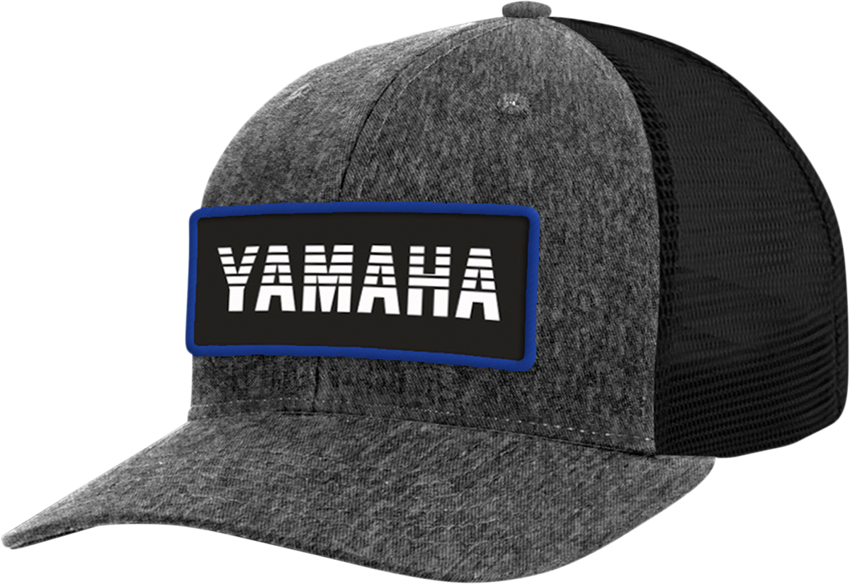 Yamaha Apparel Yamaha Patch Hat - Heather Gray and Black NP21A-H2735